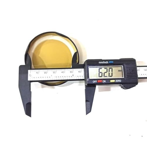 66 mm Dış Çap, 62 mm İç Çap, 64lük Cam Şişe Konserve Kavanoz Kapağı Silikonlu Küçük Metal Kapak, 10 adet