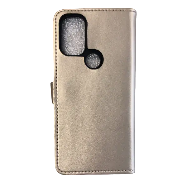 General Mobile GM 21 Plus Trend S Plus Kapaklı Telefon Kılıf - Gold