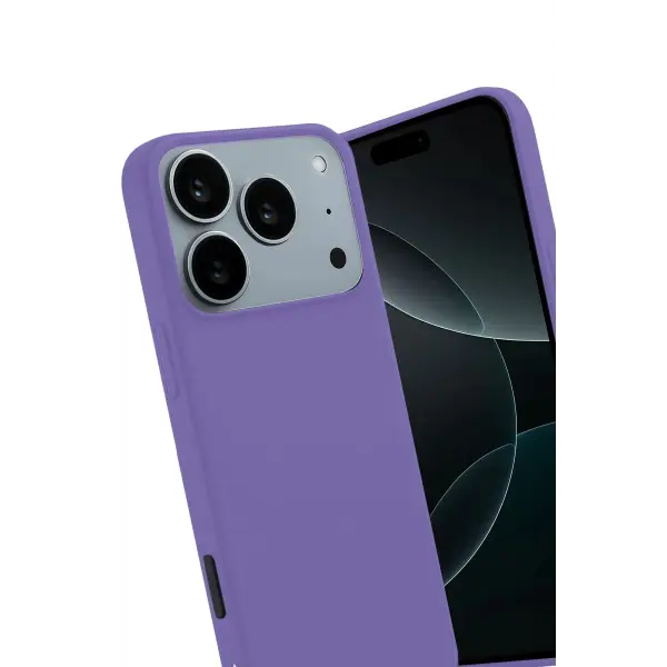 Apple iPhone 17 Pro/18 Pro First Silikon - Lila