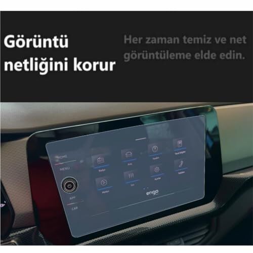 Volkswagen T-Cross 8 İnç Multimedya ile Uyumlu Nano Ekran Koruyucu