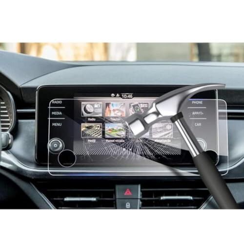 Volkswagen T-Cross 8 İnç Multimedya ile Uyumlu Nano Ekran Koruyucu