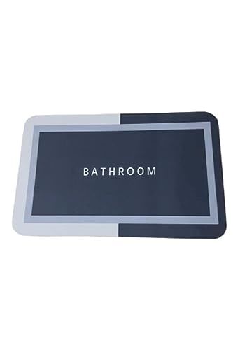 Süper Su Emici Dikdörtgen Kaymaz Tabanlı Paspas, 60 cm x 39 cm