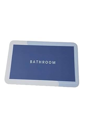 Süper Su Emici Dikdörtgen Kaymaz Tabanlı Paspas, 60 cm x 39 cm