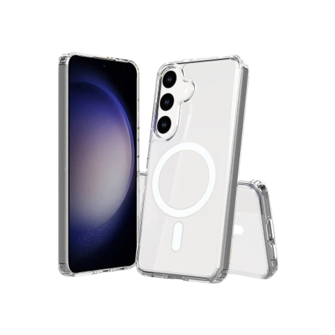 Samsung Galaxy S26 Magneticsafe Şeffaf Silikon - Şeffaf