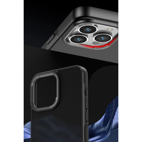 Apple İphone 14 Pro Max Kılıf Elegant Kapak - Pudra