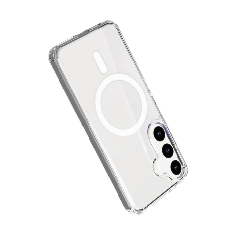 Samsung Galaxy S26 Plus Magneticsafe Şeffaf Silikon - Şeffaf