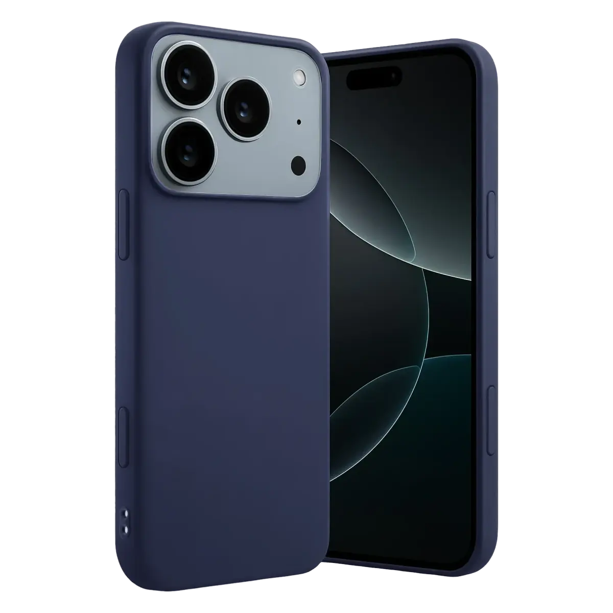Apple iPhone 17 Pro Max/18 Pro Max First Silikon - Lacivert