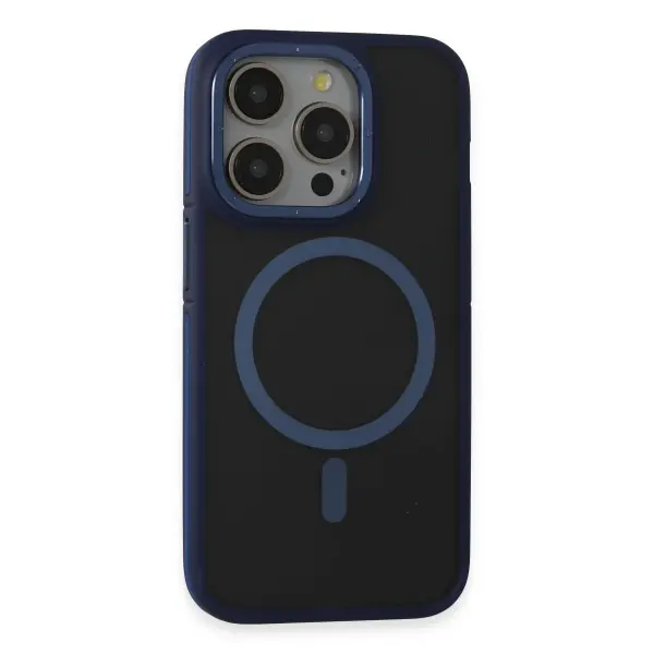 Joko Apple iPhone 14 Pro Max Kılıf Rocky Magsafe Kapak - Lacivert