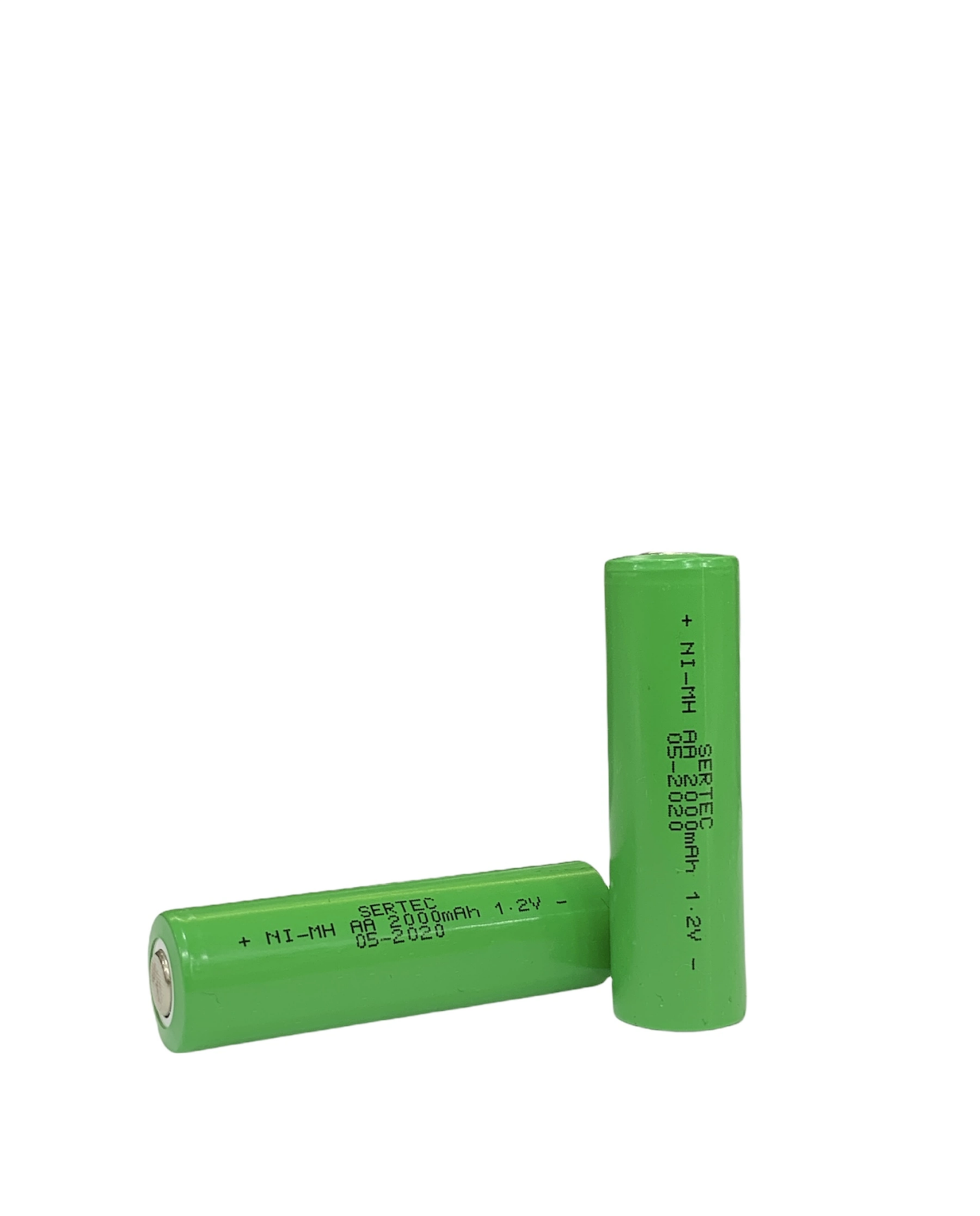Sertec - 1.2v 2000 Mah - Aa - Ni-mh Şarjlı Pil - (başsız / Flat Head)
