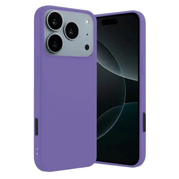 Apple iPhone 17 Pro Max/18 Pro Max First Silikon - Lila