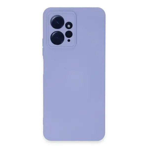 Xiaomi Redmi Note 12 4G Kılıf Nano içi Kadife Silikon - Lila