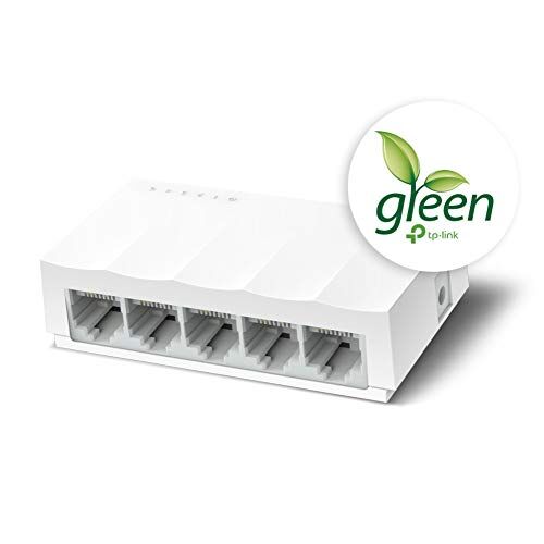 LS1005 Ethernet Çevirici, 5 Port, 10/100 Mbps, Beyaz
