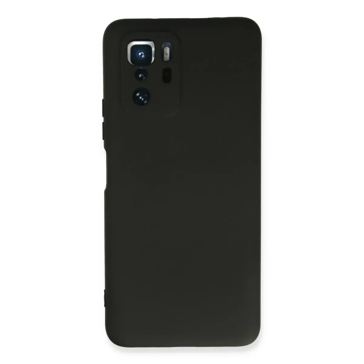 Xiaomi Poco X3 GT Kılıf Nano içi Kadife Silikon - Siyah