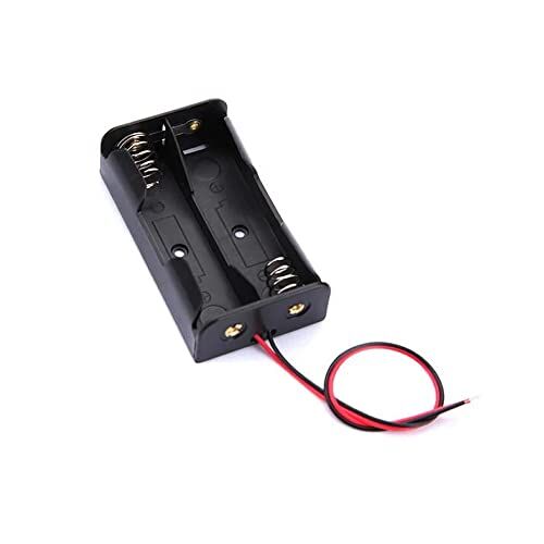 İkili 2'li 18650 Pil Yuvası, Kablolu Tutucu, 7.4V Pil Şarj Kutusu