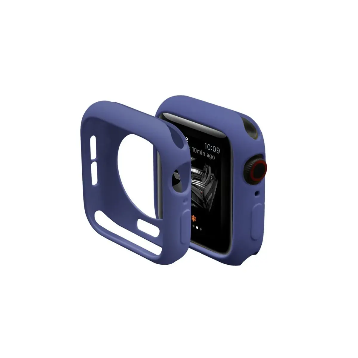 Apple Watch 38mm Silikon Alt Kasa - Mavi