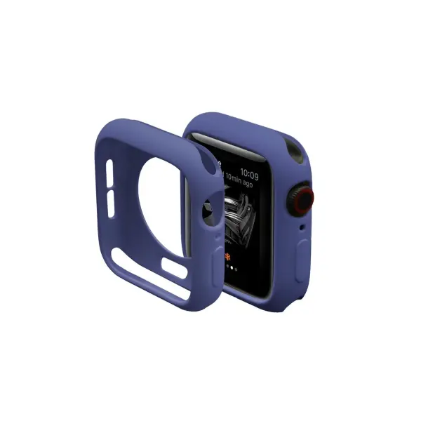 Apple Watch 38mm Silikon Alt Kasa - Mavi