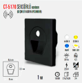 Cata 1W Sensörlü Ledli Koridor Armatürü Siyah Kasa(Günışığı) CT-5170Sg