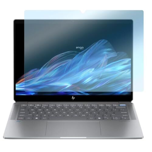 Hp Omnibook Ultra Flip x360 14 İnç Uyumlu Ekran Koruyucu, 9H Temperli Kırılmaz Esnek Nano Cam, Çizilmeye ve Darbeye Dayanıklı, HD Şeffaf 16:10