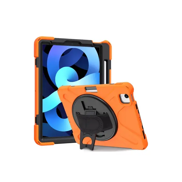 Apple iPad 2025 10.9 10.Nesil (A16) Kılıf Amazing Tablet Kapak - Turuncu