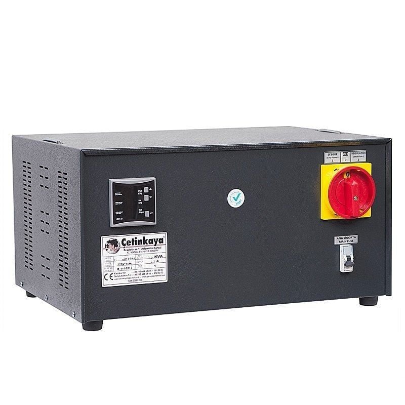 Çetinkaya 1 Kva Regülatör 150/250V-220V Monofaze Korumalı