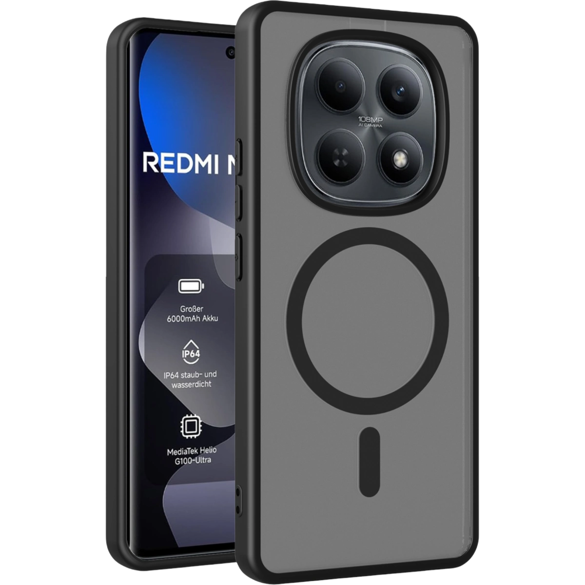 Joko Xiaomi Redmi Note 15 4g Jota Magsafe Kapak - Siyah