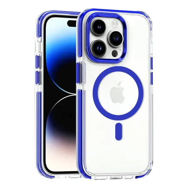 Joko Apple iPhone 15 Pro Max Bella Magsafe Kapak - Mavi