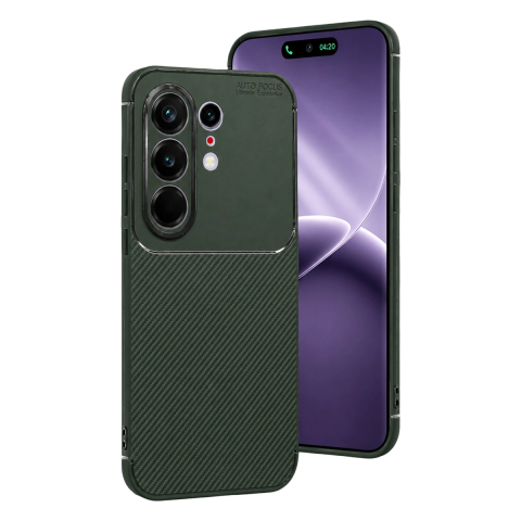 Tecno Camon 50 Pro 5g Auto Focus Karbon Kapak - Koyu Yeşil
