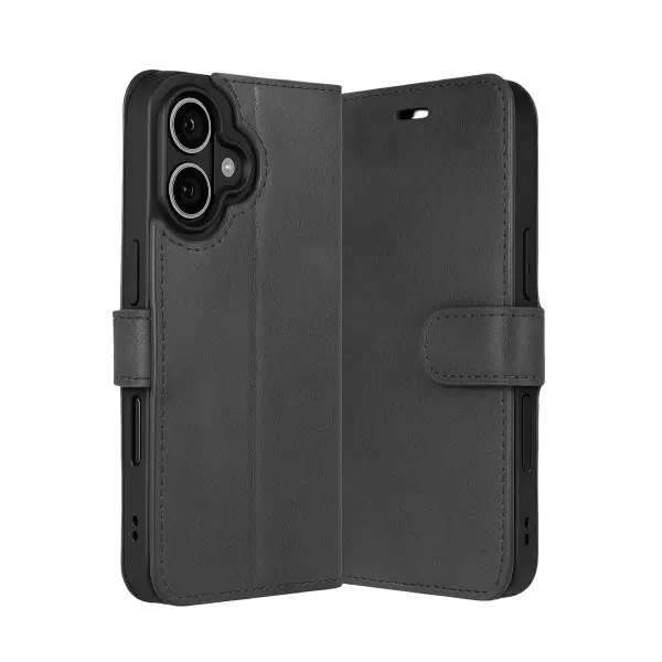 Apple iPhone 17 Trend S Plus Kapaklı Kılıf - Siyah