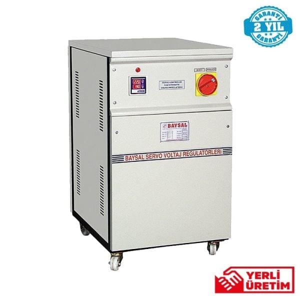 Baysallar 40 Kva Servo Regülatör Monofaze Korumalı