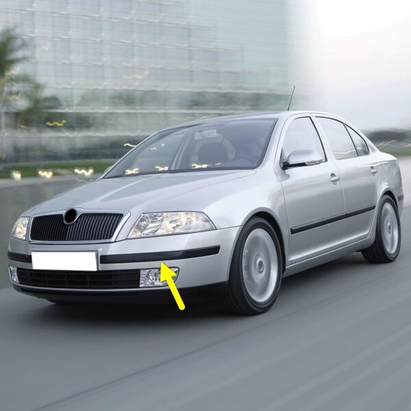 Sol Ön Tampon Kuşağı Bandı Çıtası 1Z0807717, Skoda Octavia A5 ile uyumlu 2005-2008