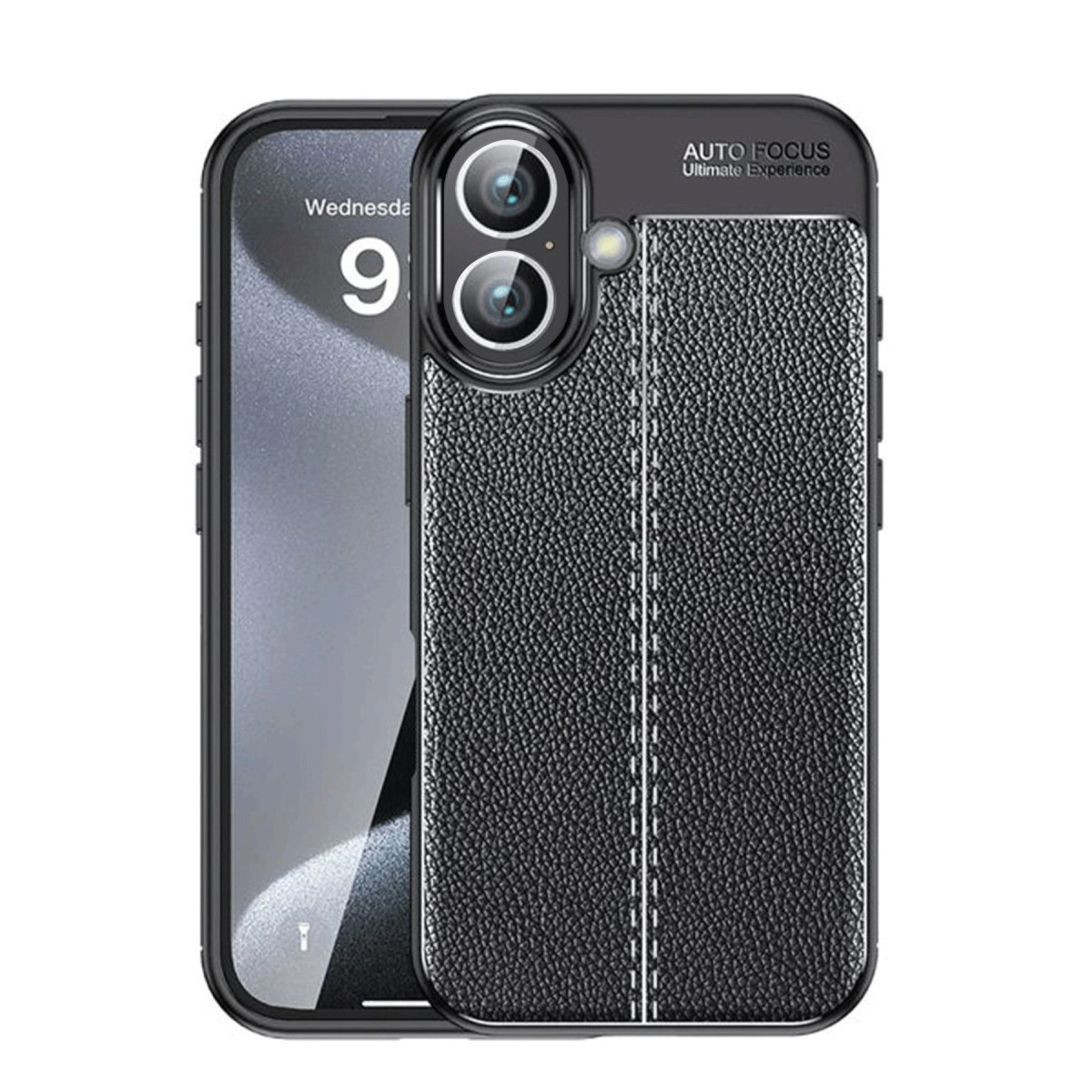 Apple İphone 16 Plus Kılıf Auto Focus Kapak - Siyah