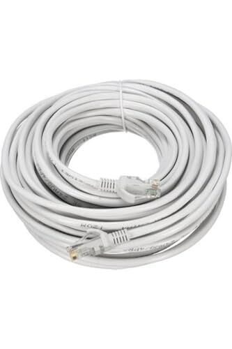 20mt 20 Metre Cat 6 Modem Smart LED TV Televizyon Arası Ethernet İnternet Kablosu
