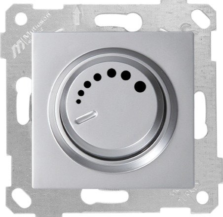Mutlusan Rita Mek Tuş Rl Işıklı Dimmer 600W İnox 2200 440 0282