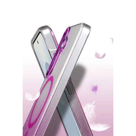 Samsung Galaxy S23 Fe Glossy Magsafe Kapak - Mavi