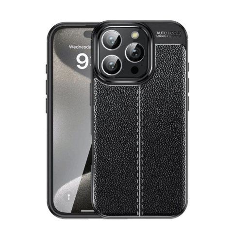 Apple İphone 16 Pro Max Kılıf Auto Focus Kapak - Siyah