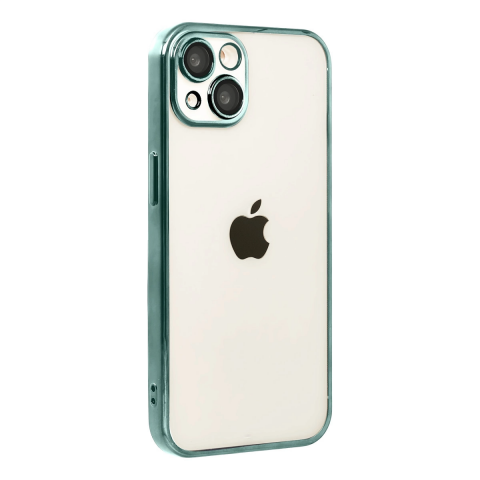 Apple İphone 15 Razer Lensli Silikon - Yeşil