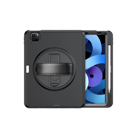 Apple İpad Pro 11 (2018) Kılıf Hand Strap Tablet Kılıfı - Siyah