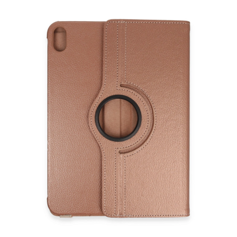 Apple İpad 2022 10.9 (10.nesil) Kılıf 360 Tablet Deri Kılıf - Rose Gold