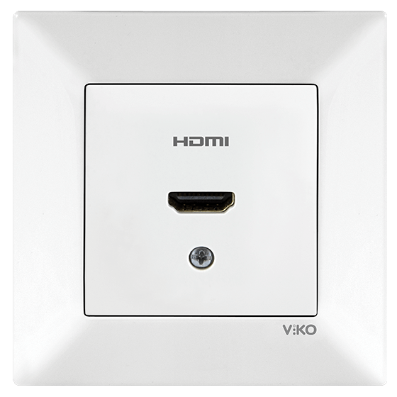 Viko Karre HDMI Bağlantısı için Konnektör Krem