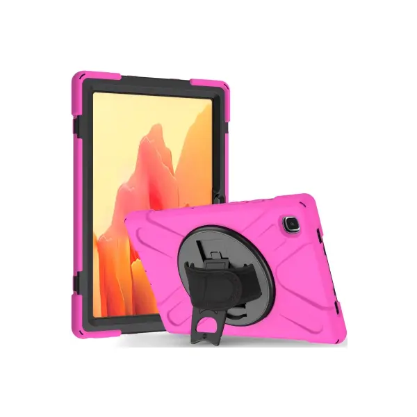 Samsung Galaxy T220 Tab A7 Lite 8.7 Kılıf Amazing Tablet Kapak - Pembe