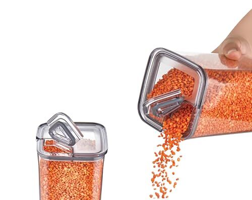 Pratik Kare Saklama Kabı, 3X1200 Ml