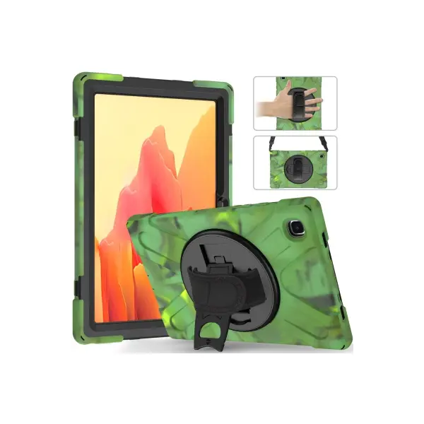 Samsung Galaxy X200 Tab A8 10.5 Kılıf Amazing Tablet Kapak - Kamuflaj
