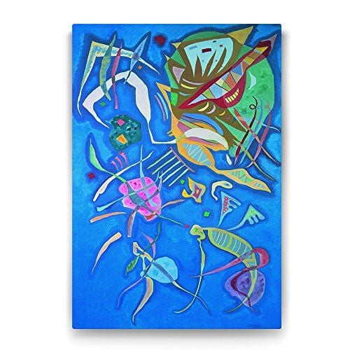 Wassily Kandinsky Silent Harmony Tablosu 70x100 cm