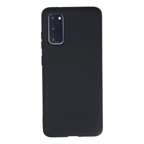 Samsung Galaxy S20 Kılıf Nano İçi Kadife Silikon - Lacivert