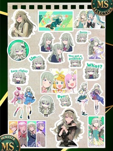 Project Sekai Nene Kusanagi Sticker Seti, 20 Parça