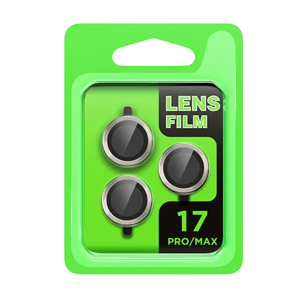 Apple iPhone 17 Pro Raze Metal Kamera Lens - Gri