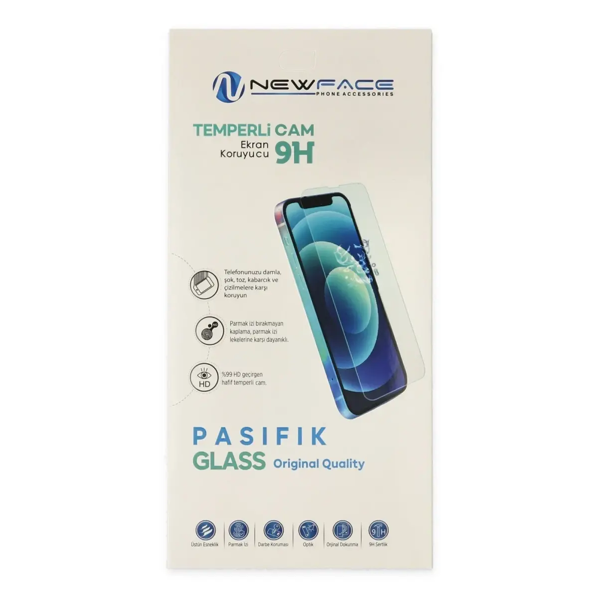 Realme 12 5G Pasifik Cam Ekran Koruyucu