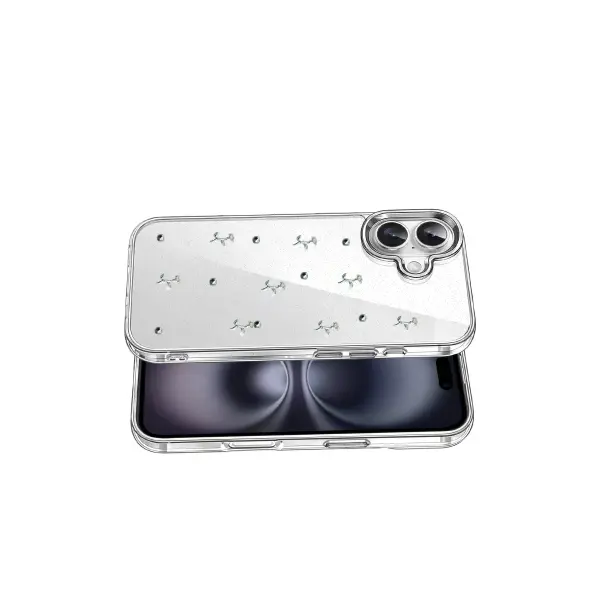 Apple iPhone 16 Plus Fiyonk Desenli Kapak - Desen 4