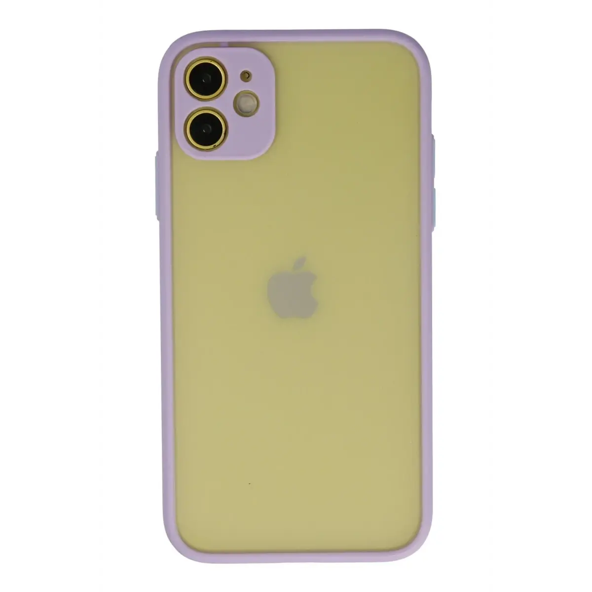Apple iPhone 11 Kılıf Montreal Silikon Kapak - Mor