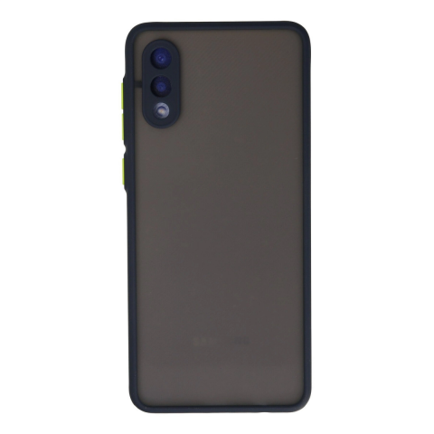 Samsung Galaxy A02 Kılıf Montreal Silikon Kapak - Lacivert